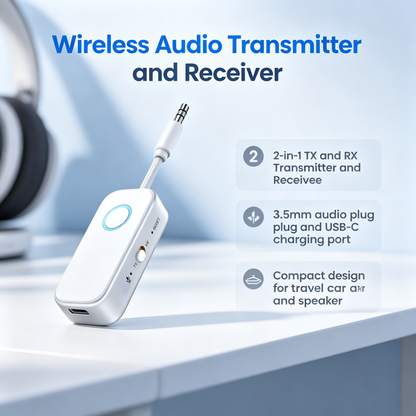 Wireless Audio Transmitter and Receiver