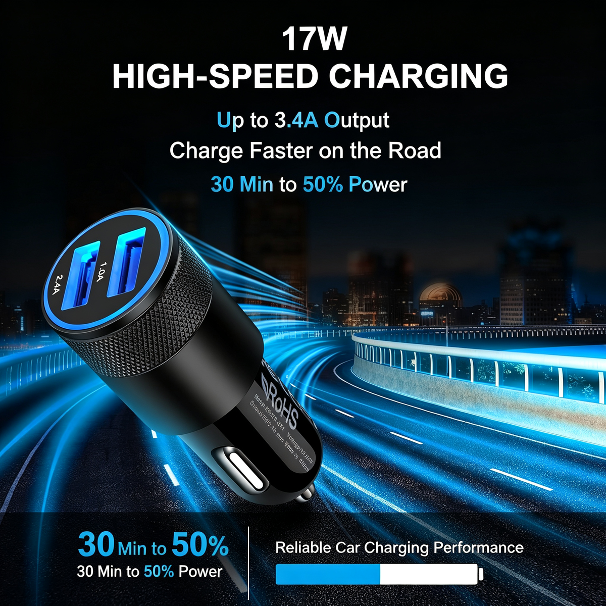Dual USB Car Charger
