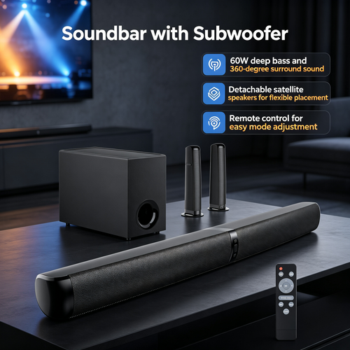 Soundbar with Subwoofer